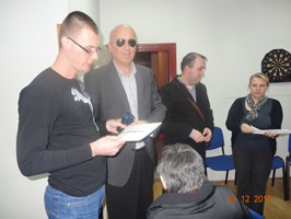 Uručeni certifikati članovima Udruženja slijepih Kantona Sarajevo