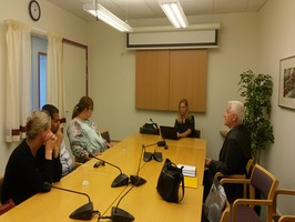 Snimak delegacije na sastanku u Švedskoj