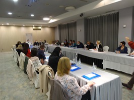 Snimak učesnika Okruglog stola /info sesije o rodno zasnovanom nasilju, koji je održan u Bihaću
