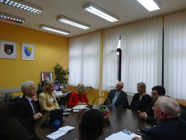 Snimak učesnika sastanka u Ministarstvu za rad Kantona Sarajevo