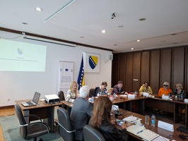 Snimak učesnika okruglog stola u Parlamentu BiH